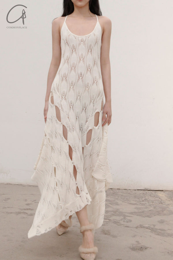 RUI Knit Sling Dress RSS22KN03 Vapor White